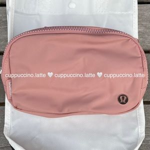 💗NWT💗Lululemon Athletica Everywhere Belt Bag in Pink Pastel - Extended Strap